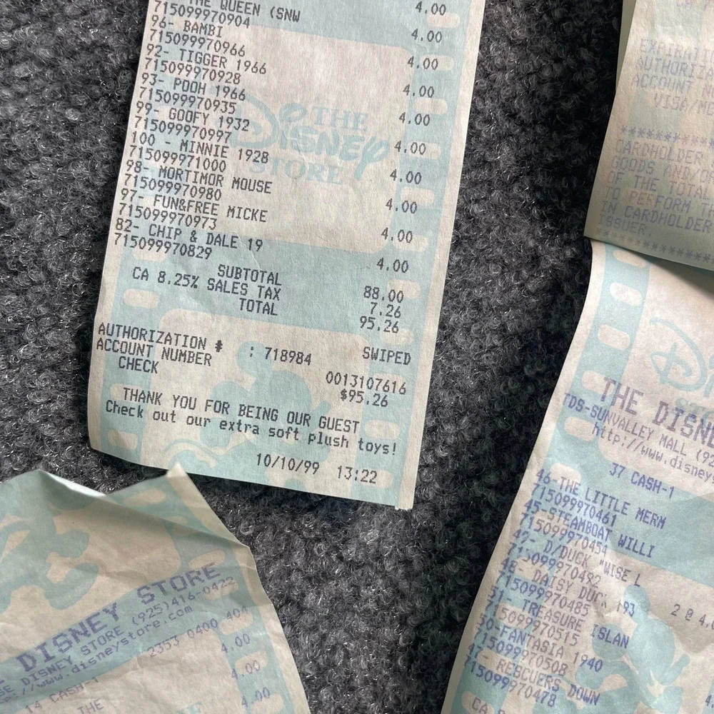 Disney Countdown to the Millennium 101 Pin‎ Complete set W Orig Receipts & Bags